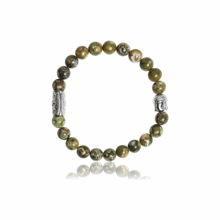 Bracelet Lauren Steven Design en rhyolite, taille M