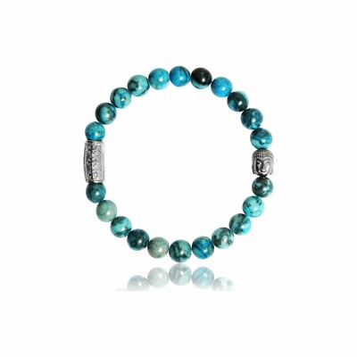 Bracelet Lauren Steven Design en mapstone blue, taille M