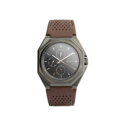 Montre Gemini Classics Lux Leather Dark Brown