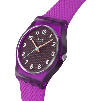 Montre Swatch Essentials Magenta Weave