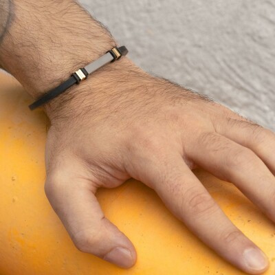 Bracelet Lotus Style Silent Impact en acier