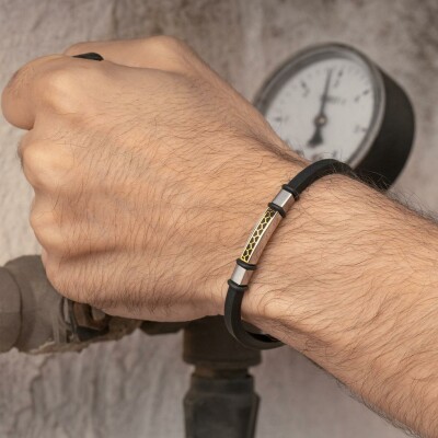 Bracelet Lotus Style Silent Impact en acier