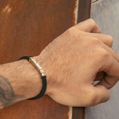 Bracelet Lotus Style Silent Impact en acier