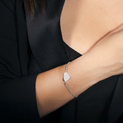 Bracelet Lotus Style Essentials old money en acier