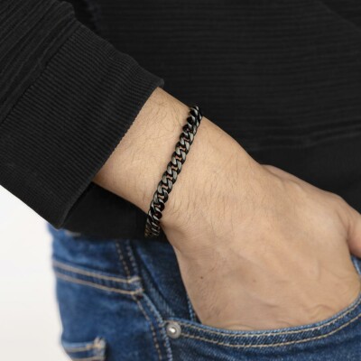 Bracelet Lotus Style Urban Man en acier