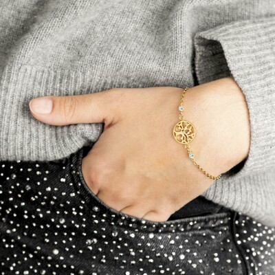 Bracelet Lotus Style Essentials old money en acier