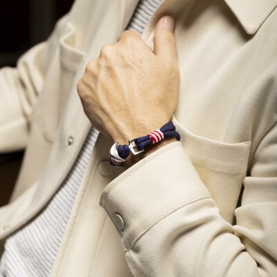 Bracelet Lotus Style Urban Man en textile