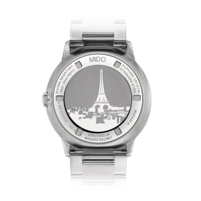 Montre Mido Commander Inspired By Architecture Tour Eiffel Edition Limitée M0214311106102