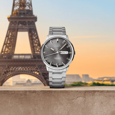 Montre Mido Commander Inspired By Architecture Tour Eiffel Edition Limitée M0214311106102