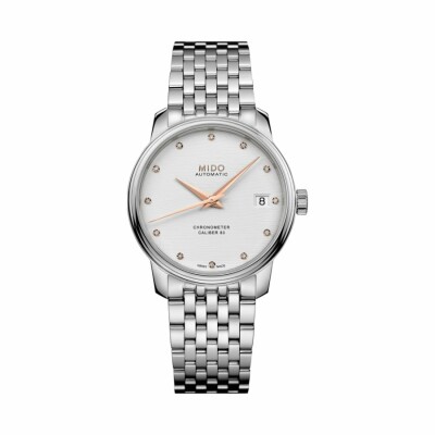 Montre Mido Baroncelli Chronometer Silicium M027.208.11.036.00