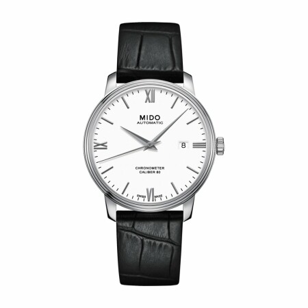 Montre Mido Baroncelli Chronometer Silicium M027.408.16.018.00