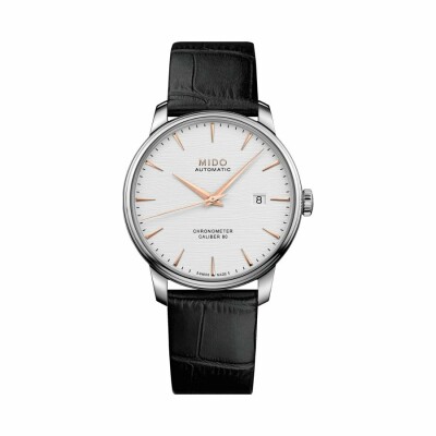 Montre Mido Baroncelli Chronometer Silicium M0274081603100