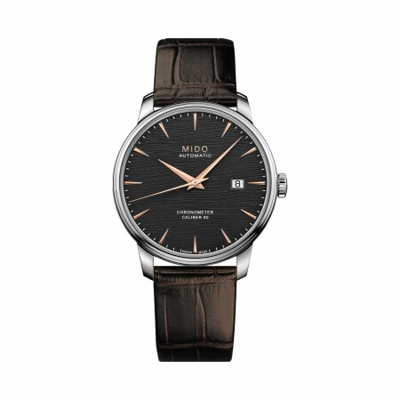 Montre Mido Baroncelli Chronometer Silicium M027.408.16.061.00