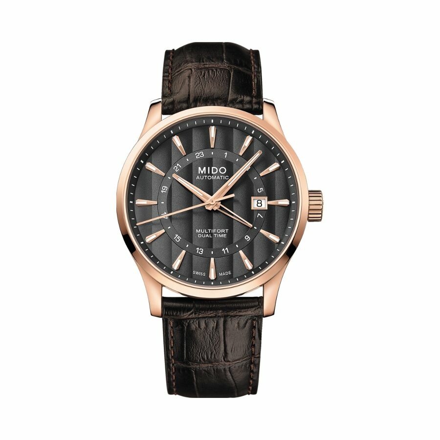 Montre Mido Multifort Dual Time M038.429.36.061.00