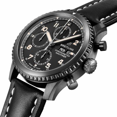 Montre Breitling Navitimer 8 Chronograph 43 Black Steel