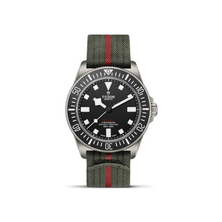 TUDOR Pelagos FXD watch, unidirectional rotating bezel, black, matte dial