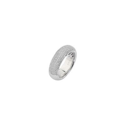 Bague en or blanc et diamants de 0.75ct