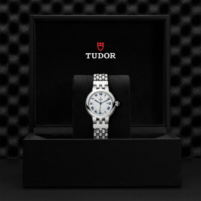 TUDOR Clair de Rose watch, 30 mm steel case, steel bracelet