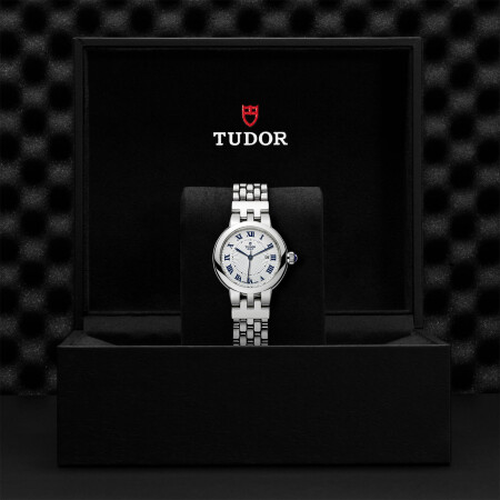 Montre TUDOR Clair de Rose boîtier en acier 30 mm, bracelet en acier