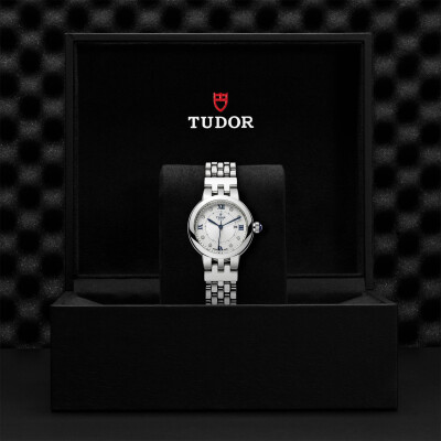 TUDOR Clair de Rose watch, 30 mm steel case, steel bracelet