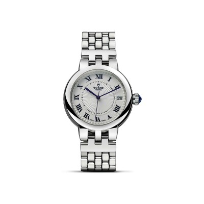 TUDOR Clair de Rose watch, 34 mm steel case, steel bracelet