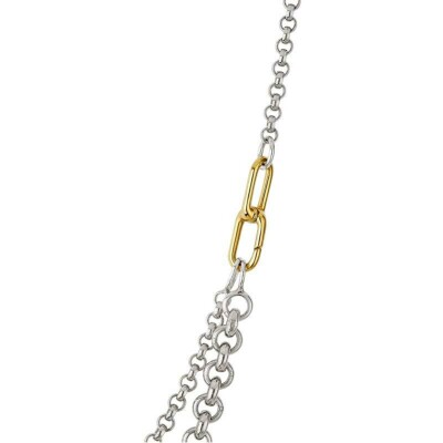 Collier Arthus Bertrand Les intemporels en argent et or jaune