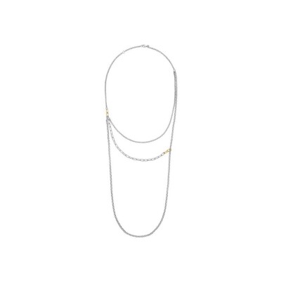 Collier Arthus Bertrand Les intemporels en argent et or jaune