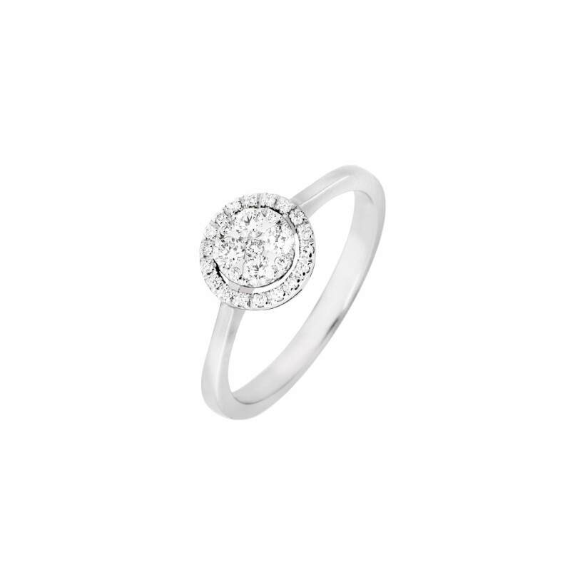 Bague Héritage en or blanc et diamants