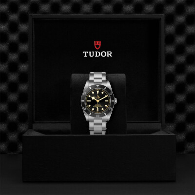 Montre TUDOR Black Bay 54 boîtier en acier, 37 mm, bracelet en acier