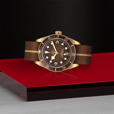 Montre TUDOR Black Bay 58 Bronze, boîtier en bronze, 39 mm, bracelet en bronze riveté