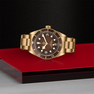 Montre TUDOR Black Bay 58 Bronze, boîtier en bronze, 39 mm, bracelet en bronze riveté