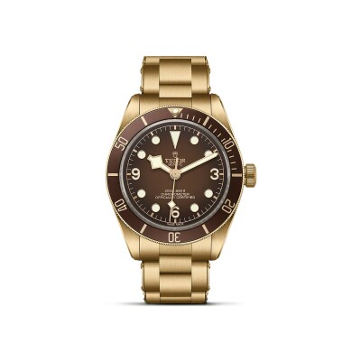 Montre TUDOR Black Bay 58 Bronze, boîtier en bronze, 39 mm, bracelet en bronze riveté