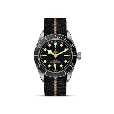 TUDOR Black Bay 58 watch, 39 mm steel case, fabric strap