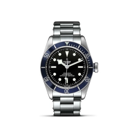 TUDOR Black Bay watch, 41 mm steel case, rivet steel bracelet