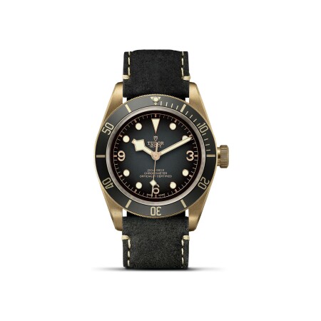 Montre TUDOR Black Bay Bronze boîtier en bronze 43 mm, bracelet en cuir noir