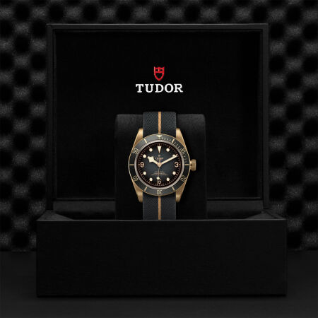 Montre TUDOR Black Bay Bronze boîtier en bronze 43 mm, bracelet en tissu