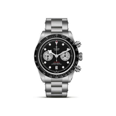 Montre TUDOR Black Bay Chrono boîtier en acier 41 mm, bracelet en acier