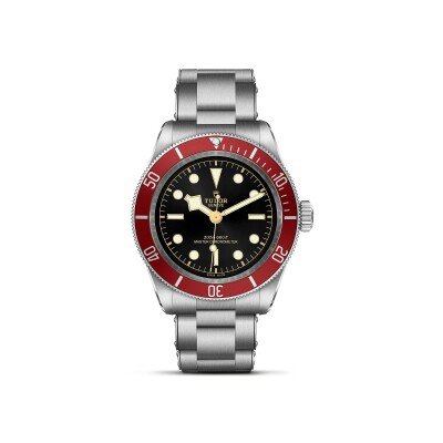 TUDOR Black Bay watch, 41mm steel case, Steel bracelet