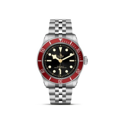 TUDOR Black Bay watch, 41mm steel case, Steel bracelet