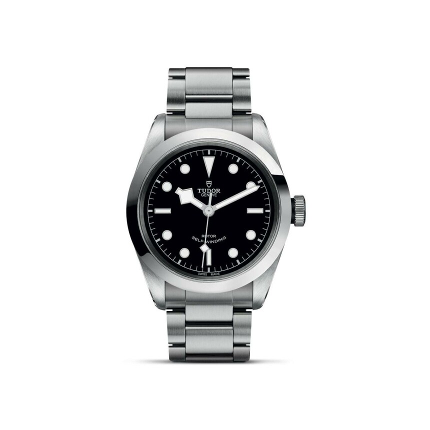 TUDOR Black Bay 41 watch, 41 mm steel case, steel bracelet