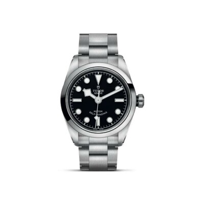 Montre TUDOR Black Bay 32 boîtier en acier 32 mm, bracelet en acier