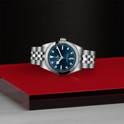 TUDOR Black Bay 31 watch, 31mm steel case, Steel bracelet