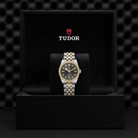 Montre TUDOR Black Bay 31 S&G boîtier en acier 31 mm, bracelet en acier et or jaune