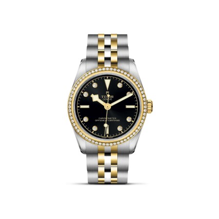 TUDOR Black Bay 31 S&G watch, 31 mm steel case, Steel and yellow gold bracelet