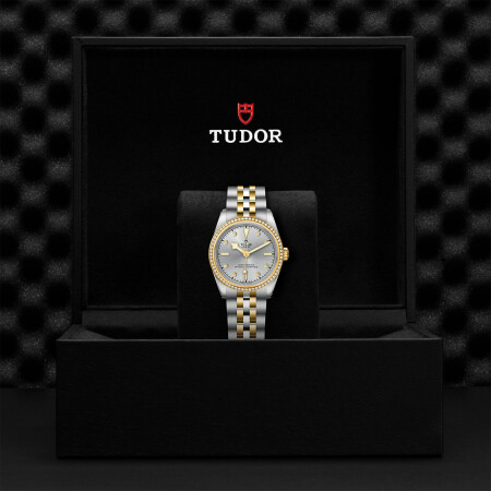 TUDOR Black Bay 31 S&G watch, 31 mm steel case, Steel and yellow gold bracelet