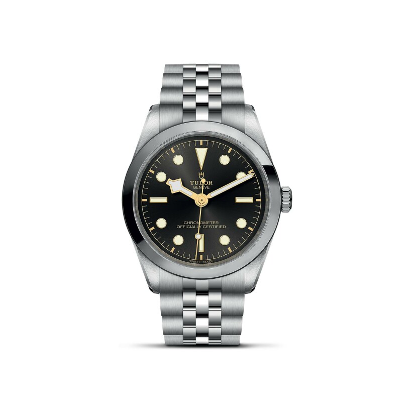 TUDOR Black Bay 36 watch, 36mm steel case, Steel bracelet