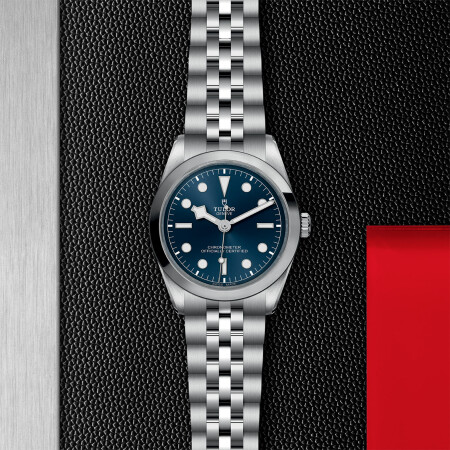 TUDOR Black Bay 36 watch, 36mm steel case, Steel bracelet