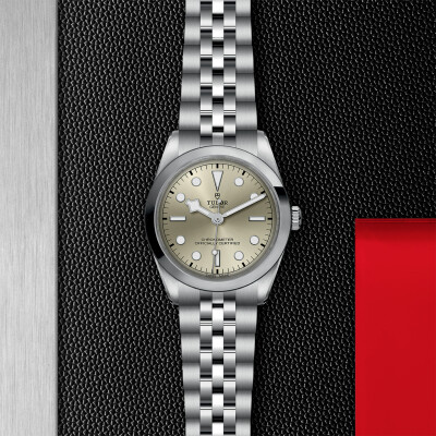 TUDOR Black Bay 36 watch, 36mm steel case, Steel bracelet