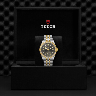 Montre TUDOR Black Bay 39 S&G boîtier en acier 39 mm, bracelet en acier et or jaune