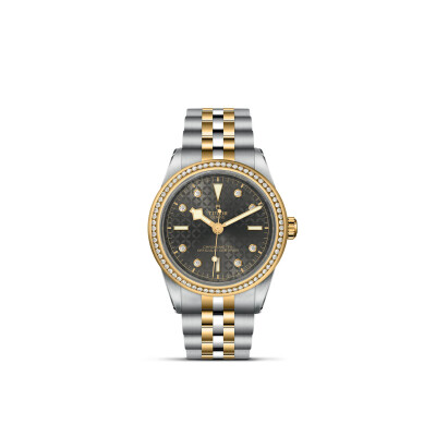 Montre TUDOR Black Bay 39 S&G boîtier en acier 39 mm, bracelet en acier et or jaune